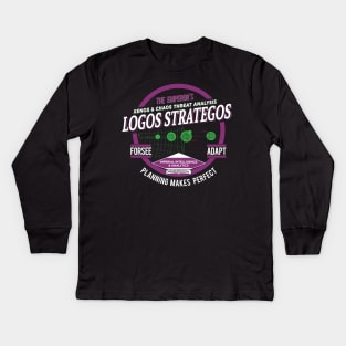 Logos Strategos Kids Long Sleeve T-Shirt